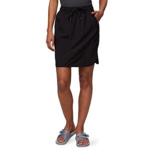Kavu True Outdoor Ixtapa Black Pull On Stretch Skirt Pockets Size XS Outdoors